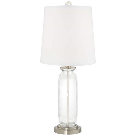 Clear Glass Fillable Carrie Table Lamp Set Of 2 53d78 Lamps Plus