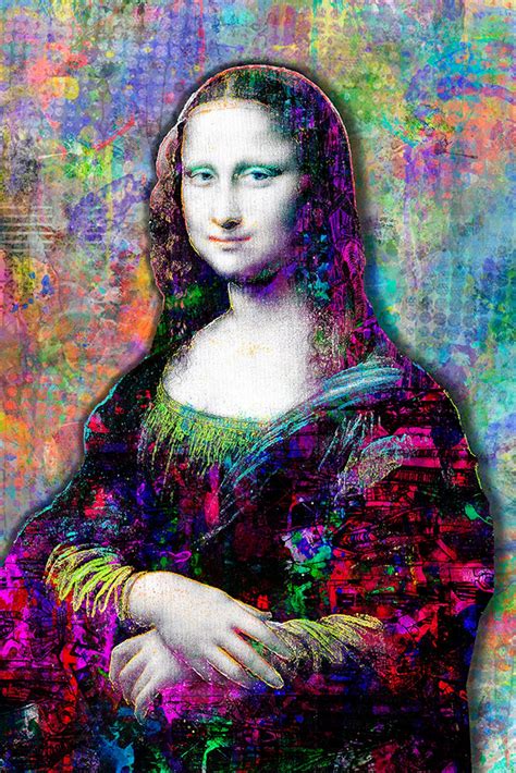 Mona Lisa Print Mona Lisa Artwork Mona Lisa Art Mona Lisa Etsy