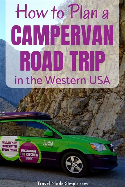 Ultimate Guide To Planning A Campervan Road Trip In The Southwestern