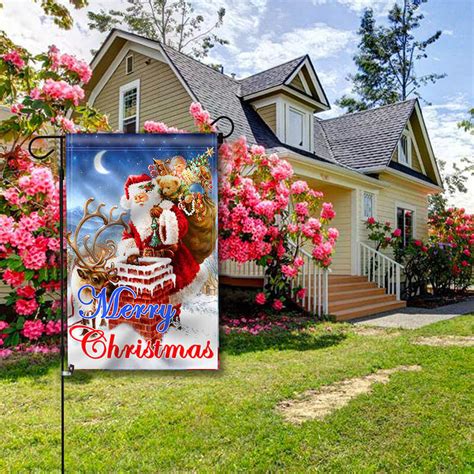 Merry Christmas Garden Flag 18 X 125 Inch Anley Flags