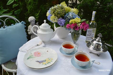 Afternoon Tea In The Garden