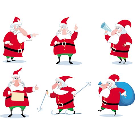 Santa Claus Illustrations Vector Vector Graphics Blog