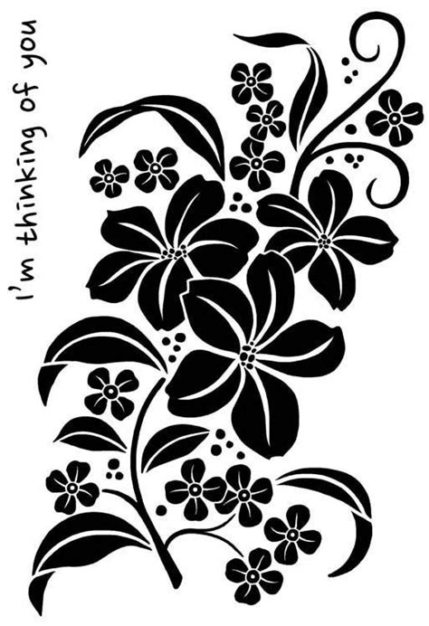 Resultado De Imagen De Stencil Plantillas Para Imprimir Gratis Flower