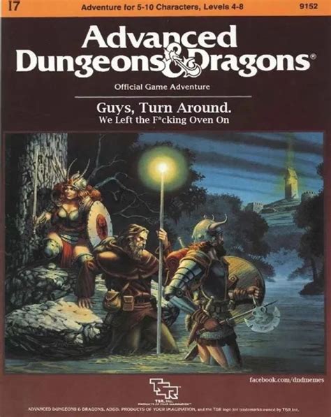 Classic Dandd Adventure Modules Get Hilariously Renamed Advanced