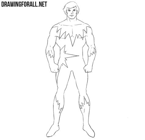 Learn how to draw north star pictures using these outlines or print just for coloring. How to Draw North Star from Marvel | Drawingforall.net