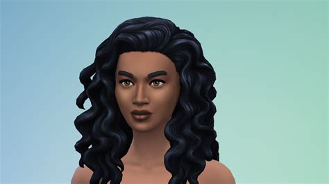 Sims Long Curly Hair My XXX Hot Girl