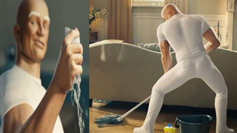 New Mr Clean Commercial Cleaning Up Before Super Bowl