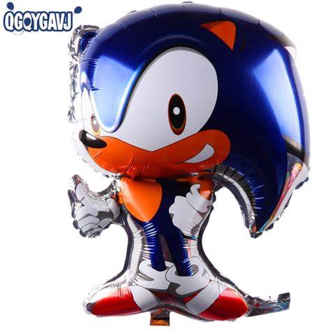 Qgqygavj 1pcs Classic Toys Inflatable Sonic Balloons Party Decorations