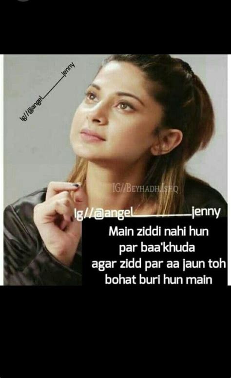 Sad quotesnew whatsapp status jennifer winget | hindi. Pin by Aariya Dixit on full of attitude | Jennifer winget ...