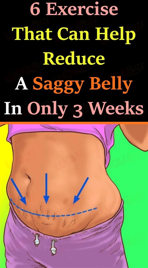 6 Exercise That Can Help Reduce A Saggy Belly In Only 3 Weeks Sagging
