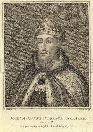 Portrait Of John Of Gaunt Duke Of Lancaster John Of