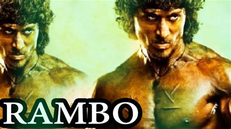 Tiger Shroffs Upcoming Movie Rambo First Look Poster Released Youtube