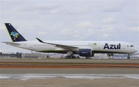Azul Realizou Primeiro Voo Comercial Com O A350