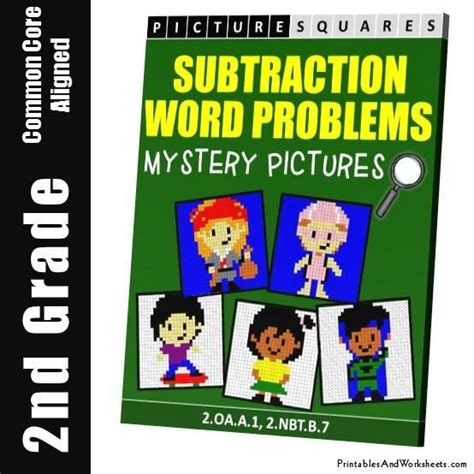 2nd grade coloring pages are a fun way for kids of all ages to develop creativity, focus, motor skills and color recognition. 2nd Grade Subtraction Word Problems Mystery Pictures ...