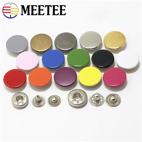 20set 121517mm Retro Metal Snap Buttons For Clothing Snap Fastener