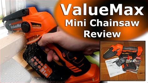 Mini Chainsaw Review Youtube