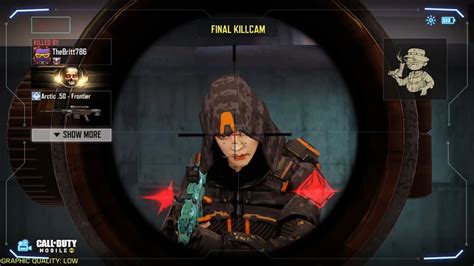 Epic Sniper Snd Killcam Legendary Ranked Cod Mobile Youtube