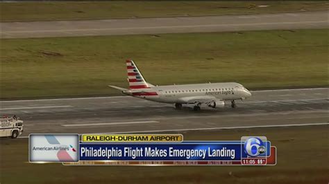 Flight originating from Philadelphia makes emergency landing in North