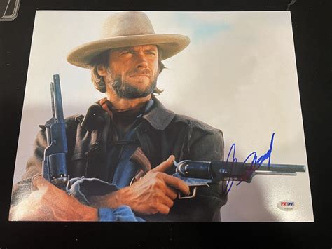 Autographed Clint Eastwood Signed X Photo PSA DNA The Outlaw Josey Wales EBay