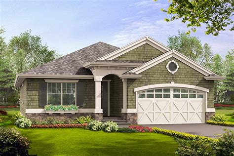 Plan 23260jd Simple Craftsman Ranch With Options Craftsman Ranch