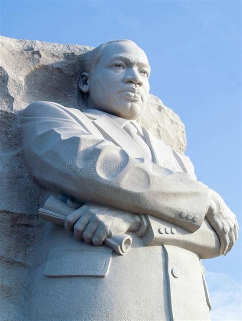Granit Statue Von Martin Luther King West Potomac Park Washington Dc