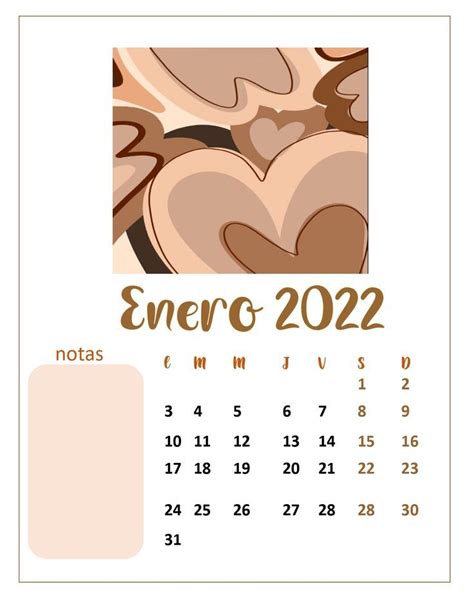 Calendario Enero 2022 En 2022 Ideas De Calendario Plantilla