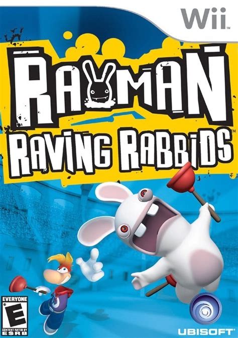 Carátula De Rayman Raving Rabbids Para Wii