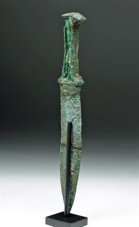 Sold Price Rare Egyptian Bronze Short Sword Dagger November 2