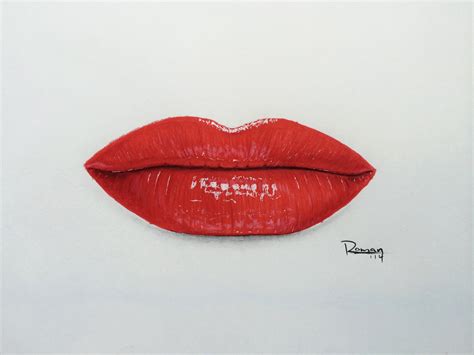 Red Lips Sketch At Explore Collection Of Red Lips Sketch