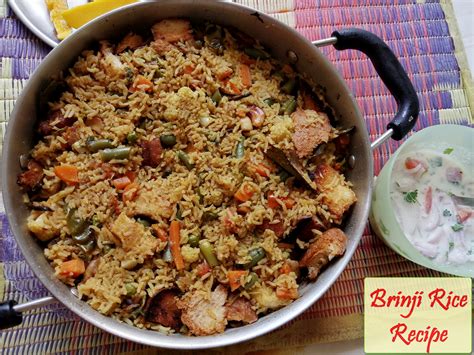 Spicy Brinji Rice Recipe Yummy Ashas Kitchen