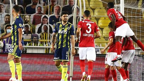 Turkish super league start of broadcasts: Fenerbahçe Sivasspor'a 2-1 yenildi