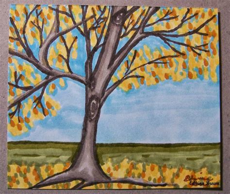 Edwinas Creations Impressionist Tree Art