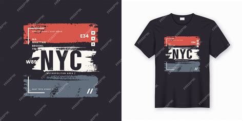 Premium Vector New York City Stylish T Shirt And Apparel Abstract Poster