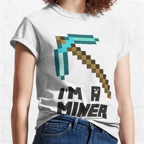 Minecraft Miner Clothing Redbubble