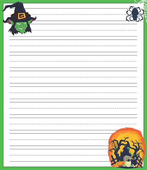 Halloween Printable Writing Paper