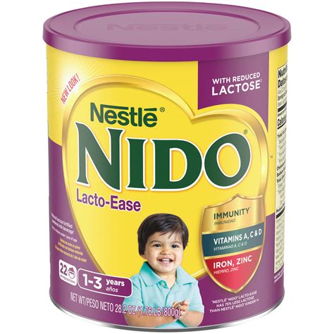 Nestle Nido Lacto Ease Toddler Milk Beverage 281 Oz