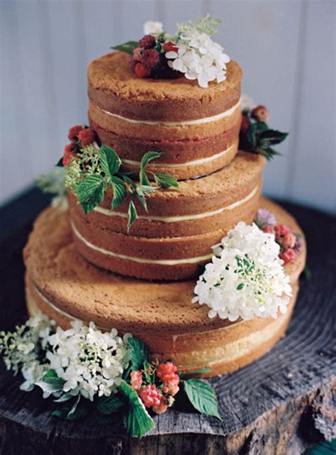 Bare It All These Naked Wedding Cakes Are Our New Favorites Bridestory Blog