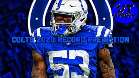 Indianapolis Colts 2020 Record Prediction 2020 2021 Nfl Record