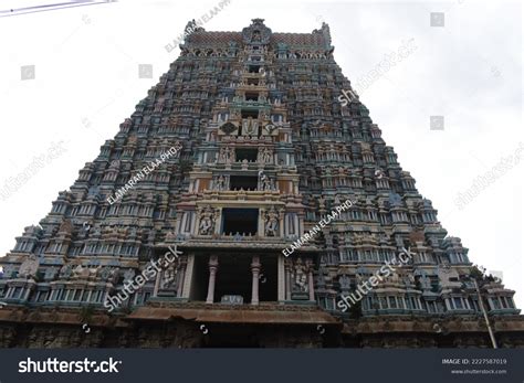 Srivilliputhur Andal Temple Tower Tamil Nadu Stock Photo 2227587019