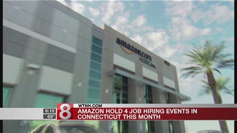 Amazon Holds 4 Job Hiring Events In Connecticut This Month Youtube