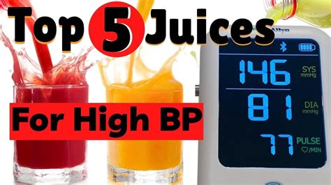 Best Fruit Juices For High Blood Pressure And Lowering Blood Pressure