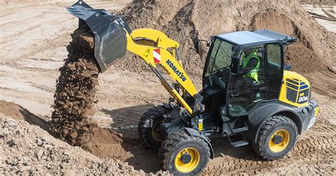 Komatsu Compact Wheel Loader Wa80m 8