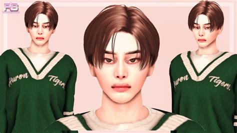 💙 Korean Male Cas Cc Folder And Sim Download Sims 4 Cas Youtube