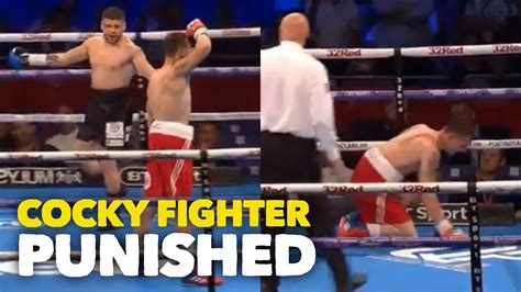 Cocky Fighter Punished 🙈 Florian Marku Stops Tommy Broadbent After