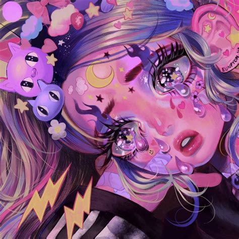 彡 𝙀𝙪𝙣𝙥𝙮𝙤𝙣 彡 On In 2020 Pastel Goth Art Cute Art
