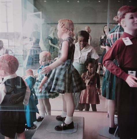 Gordon Parks Ondria Tanner And Her Grandmother Window Shopping