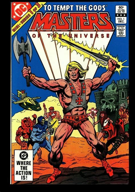 Comicsvalue He Man Masters Of The Universe 1 NM 9 2 DC Comics