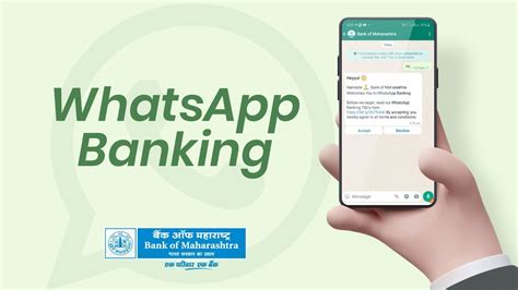 Whatsapp Banking Smart Banking With Bank Of Maharashtra Youtube