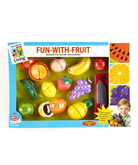 Small World Toys Fun With Fruit Set Grape Bunch Fruit Cool Toys