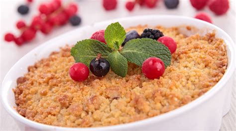 Recette Crumble Pomme Fruits Rouges